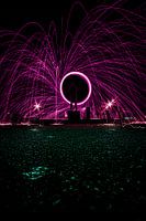 Ring des Feuers in Rosa