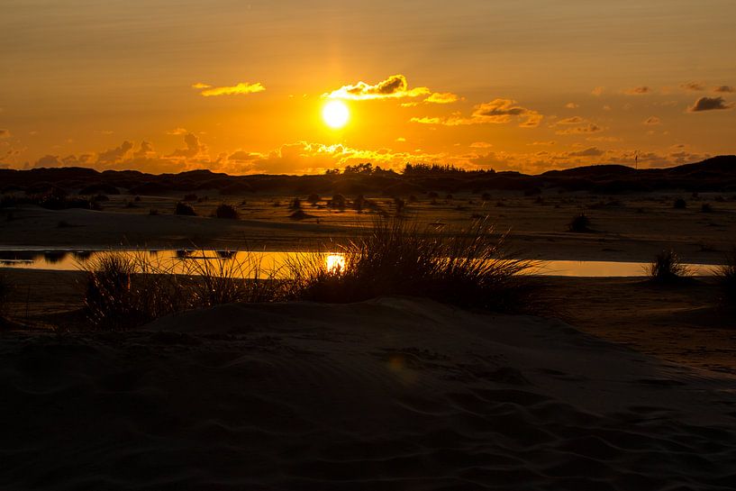 Sonnenuntergang überm Kniepsand par Alexander Wolff