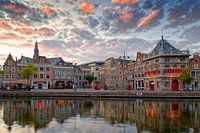 Sur le Spaarne à Haarlem