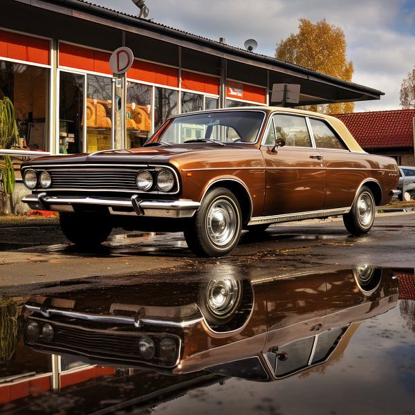 Oldtimer brown 01 by Ellen Reografie