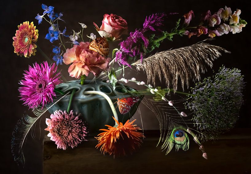 Colourful Coral Carnival by INKR ART