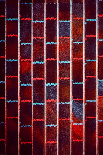 Mur de briques 90° Glitch Art par Jonathan Schöps | UNDARSTELLBAR.COM — Pensées visuelles sur Dieu