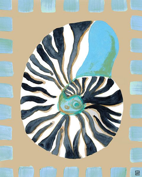 Zebra-Muschel von Atelier Paint-Ing