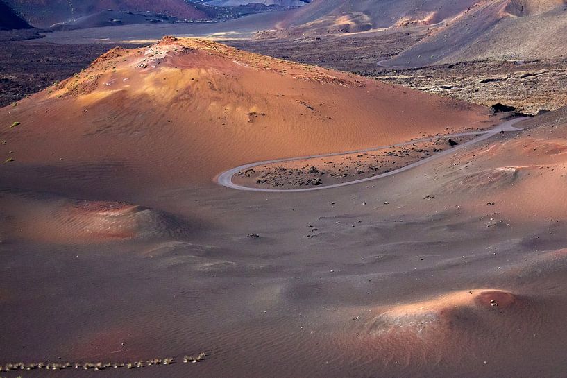 Landschaft im Nationalpark Timanfaya auf Lanzarote von Anja B. Schäfer
