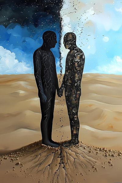 Verschmelzung von Himmel und Erde von Art & Soul Creations