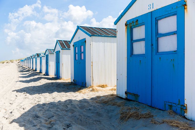 Maisons de plage, Texel par Ton Drijfhamer