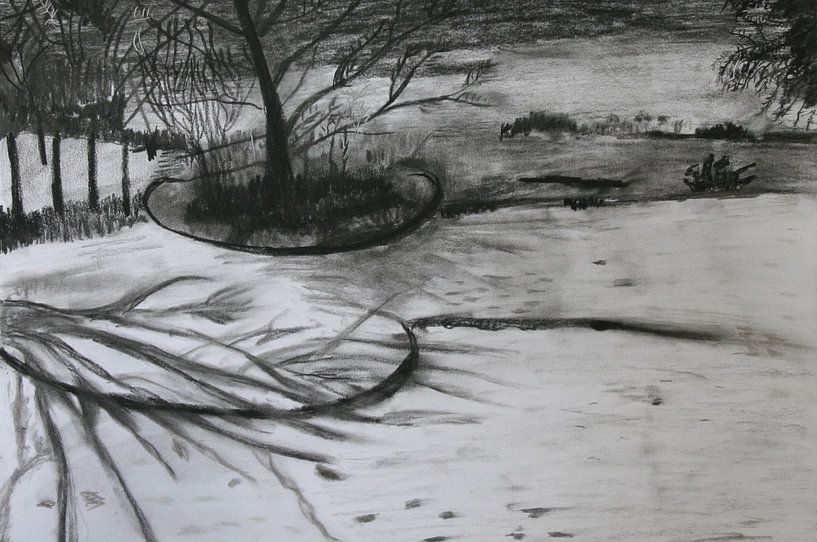 Landschap (landscape, Landschaft) by Catharina Mastenbroek