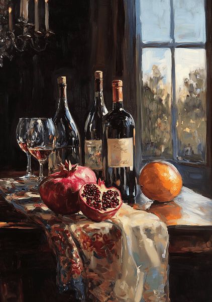 Wein und Granatapfel von Dream Drip