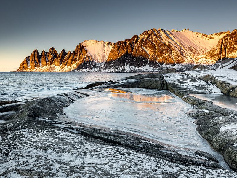 Senja Sonnenuntergang von Bart Telling