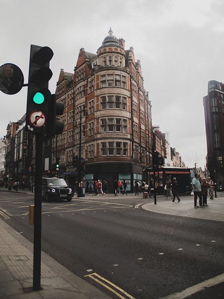 Street scene | Traffic light | London | England | United Kingdom by Nicole Van Stokkum