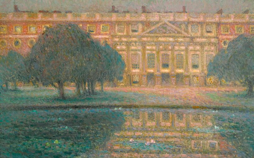 Le Palais, matinée d'été (Hampton Court), Henri Le Sidaner par Des maîtres magistraux