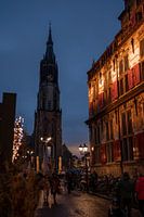 Big market Delft winter