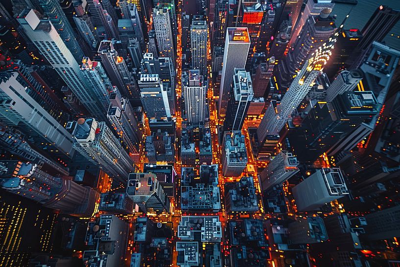 city centre from above by Egon Zitter