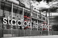 Vue latérale du stade de Feijenoord De Kuip Rotterdam-Sud 2020