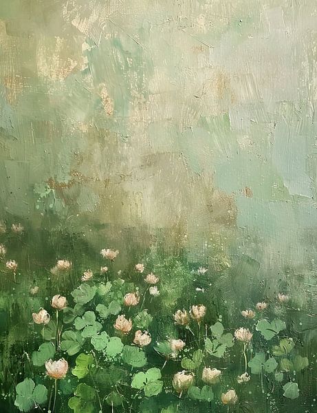 Blumen | Blumenfeld Impressionismus von Wunderbare Kunst