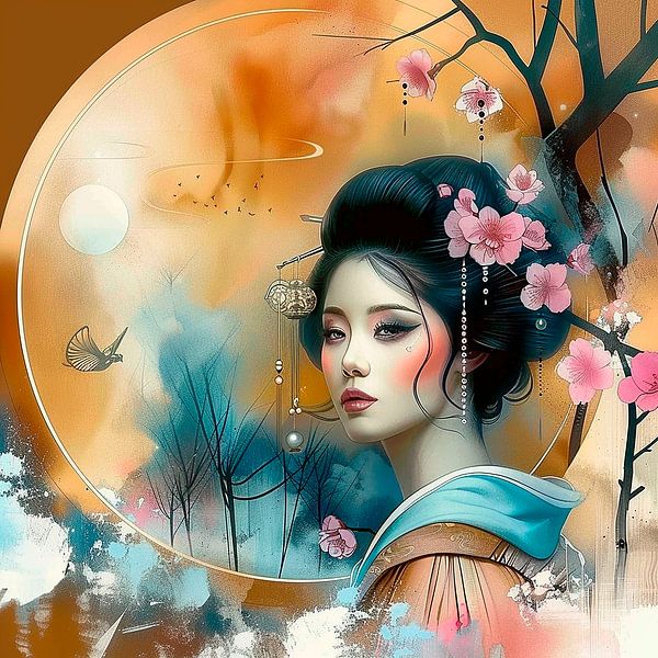Geisha von Hetty Lamboo