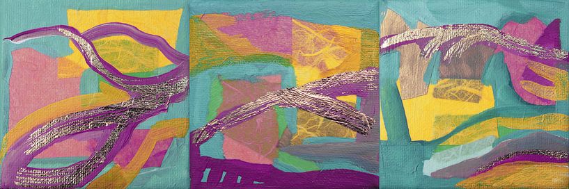 Suivez votre chemin d'or par ART Eva Maria