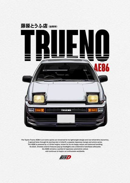 Kunst toyota trueno von D.Crativeart