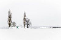 Chapelle isolée dans la neige