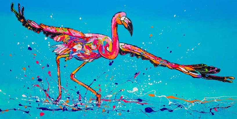 Danse sur l'eau par Happy Paintings / Renata Rolefes