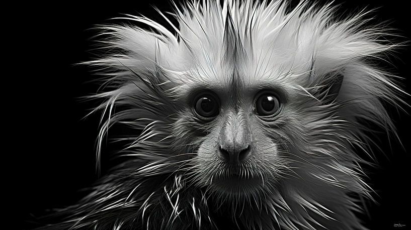 wildlife in black and white by Gelissen Artworks