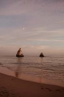 Impression sur toile Photo de paysage Portimão, Algarve - Portugal Art côtier