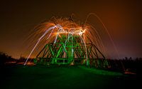 Lightpainting am Spurwerkturm 3