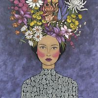 Blumen in meinem Kopf (Nr. 2022-15)