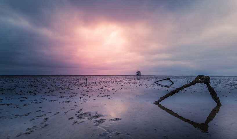einsam auf dem Teller des Engländers von peterheinspictures