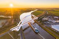 Bert Swart Bridge during Sunset