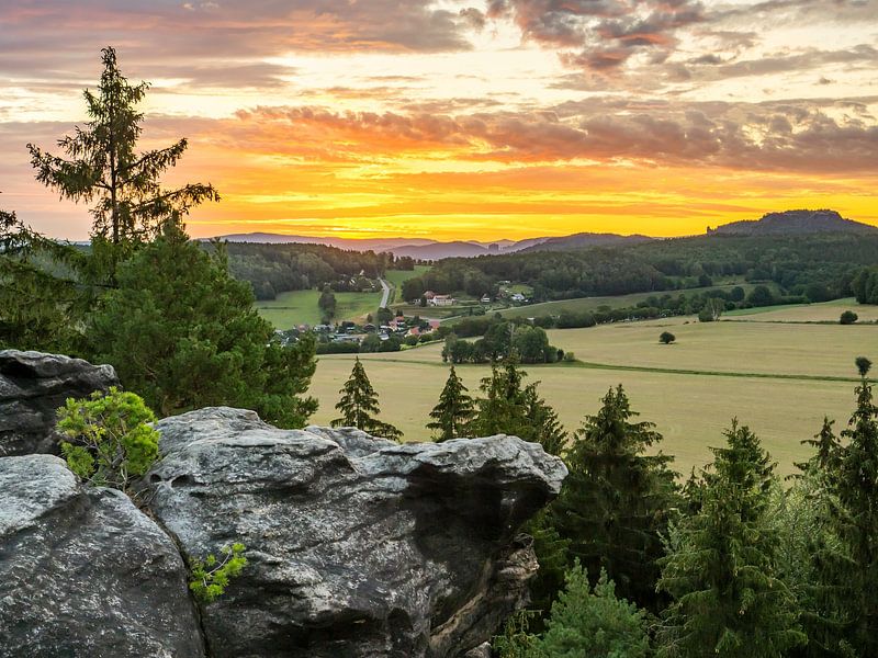 Quirl, Sächsische Schweiz - Pfaffendorf von Pixelwerk