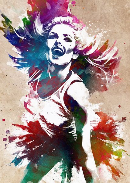 Cheerleader sport art #cheerleader par JBJart Justyna Jaszke