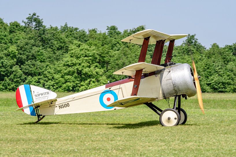 Replica of the Sopwith Triplane N 500. by Jaap van den Berg
