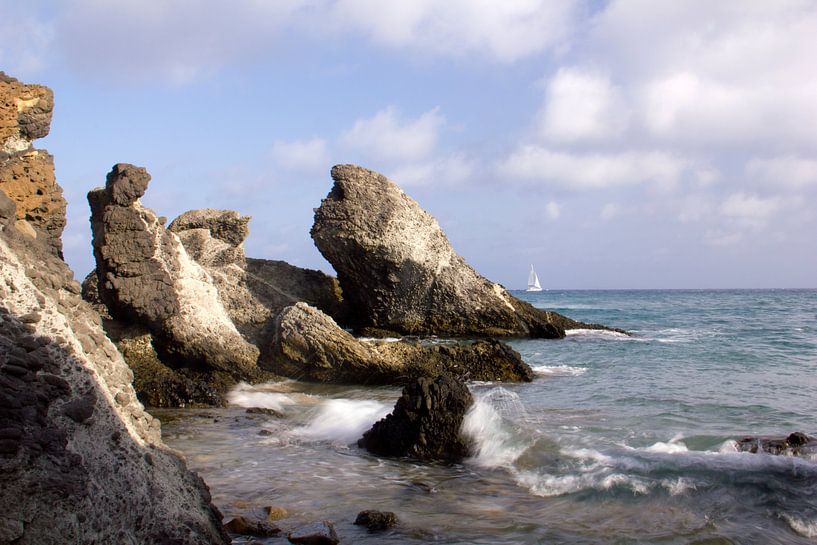 The Rocky Coast of Cabo de Gata by Cornelis (Cees) Cornelissen