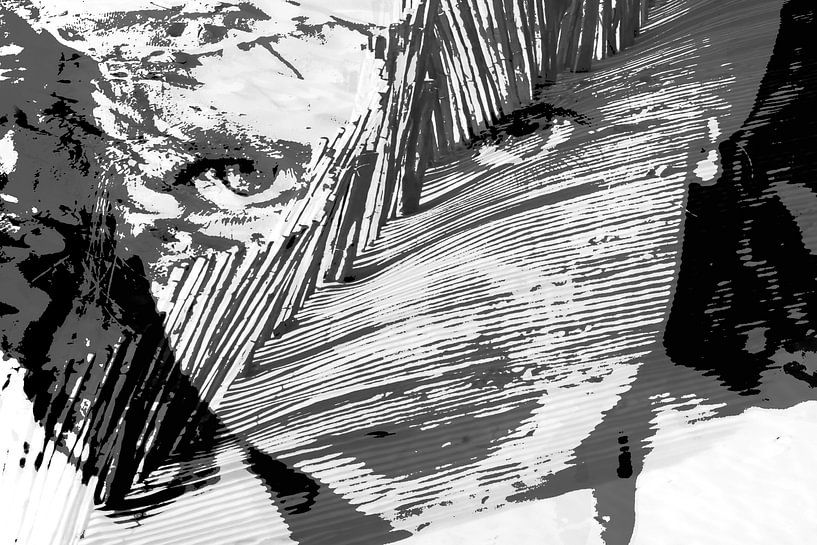 Portret van meisje met sprekende ogen von Alice Berkien-van Mil