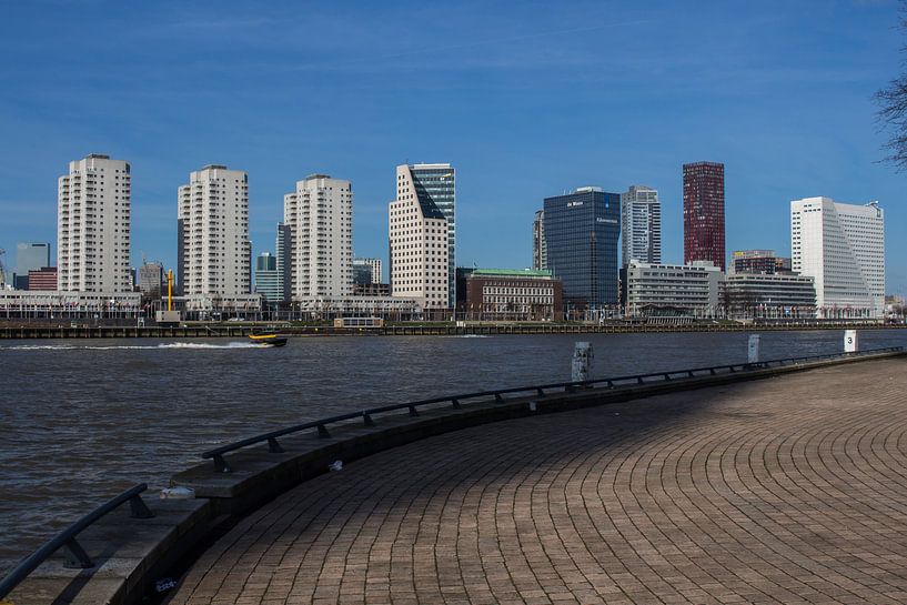 Skyline van Rotterdam. von Peter Dane