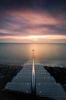 Stairs to the setting sun