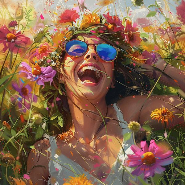 Happy Woman by Marije Loskamp