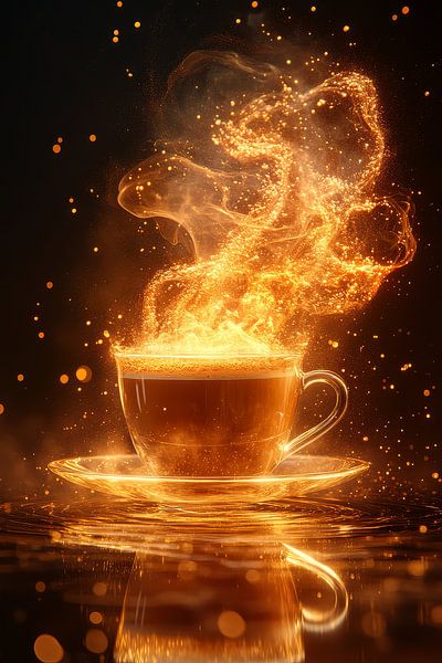 Kaffee-Fantasie von Egon Zitter