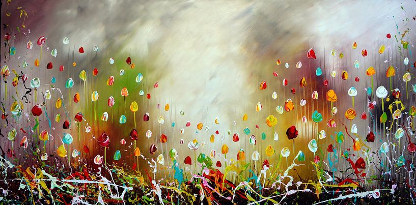 Fleurs par Gena Theheartofart