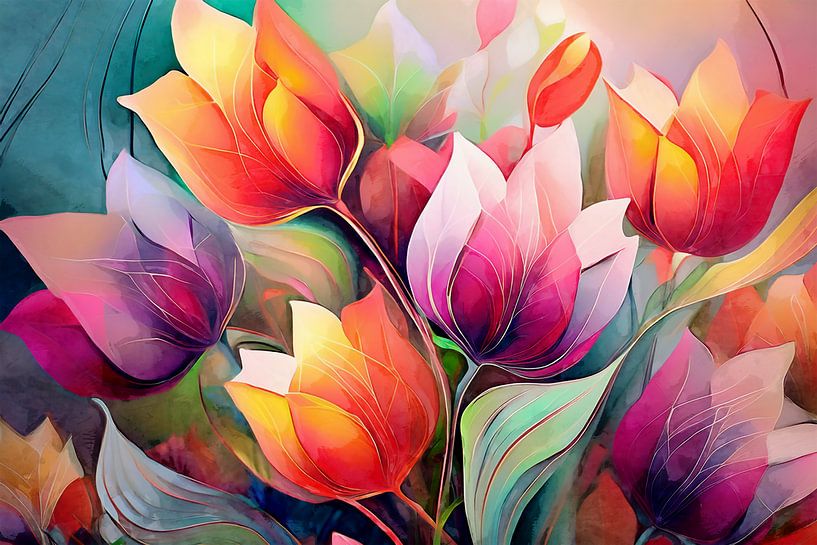 Tulipes par Andreas Wemmje