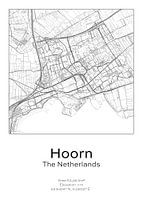 City map - Netherlands - Hoorn