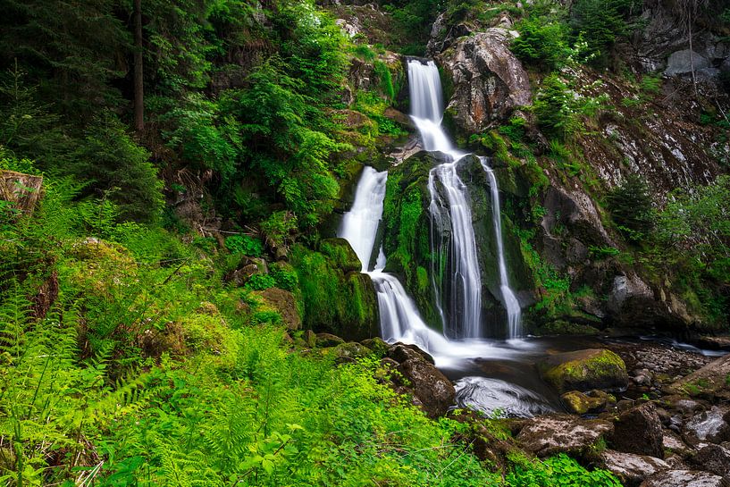 Les chutes d'eau de Triberg au printemps par Christian Klös