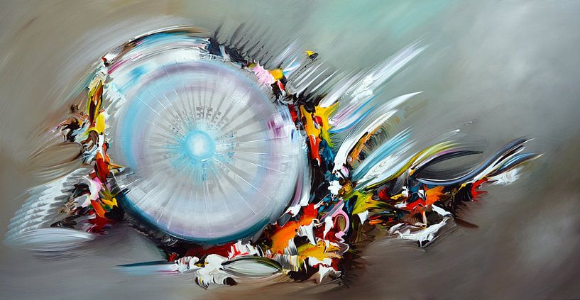 Rad der Zeit von Gena Theheartofart