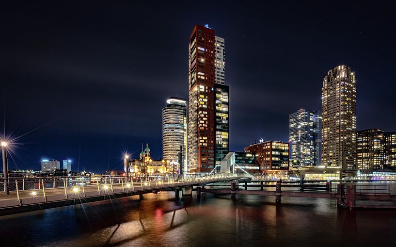 Rotterdam Skyline von Mario Calma