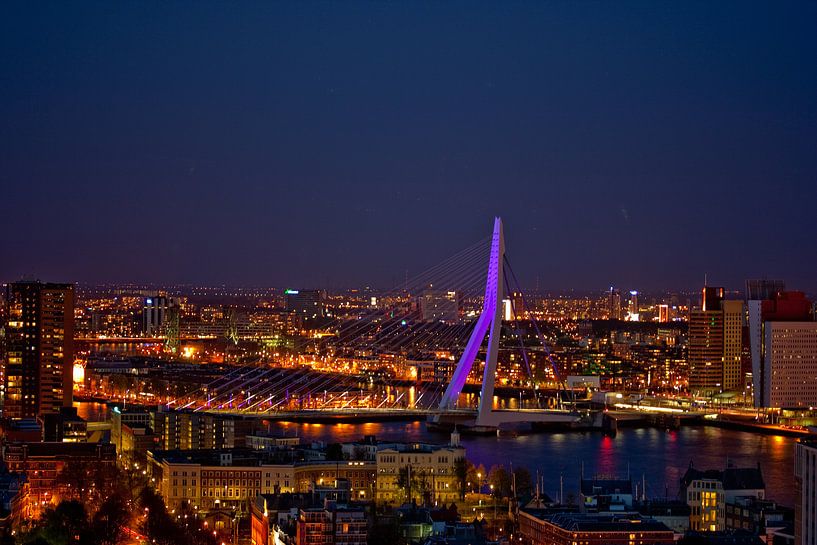 Centre ville de Rotterdam - Kop van Zuid - Noordereiland par Guido Akster