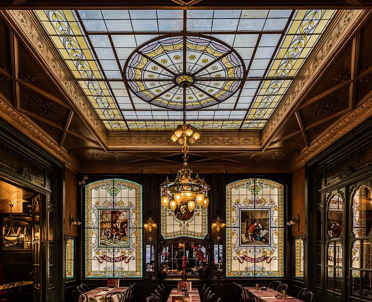 Le Falstaff dining room by Werner Lerooy