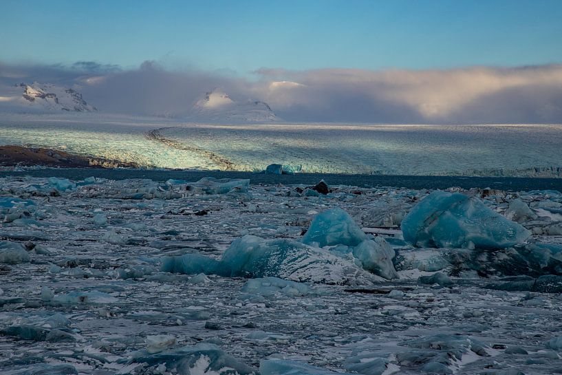 Paysage Islande, Jökulsárlón et Diamond Beach par Gert Hilbink
