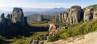 Panorama photo Meteora, Greece