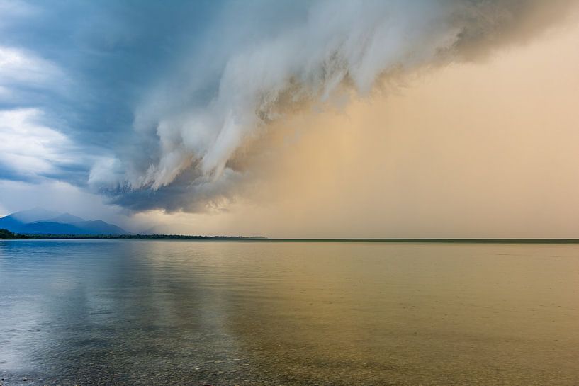 Unwetter am Chiemsee von Martin Wasilewski